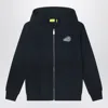 Off-white Black Sweatshirt With Arrow Spray Print In Black