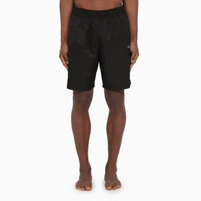 Off-white Black Swim Shorts With Logo