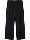 Off-white Ow Darted Tailored Trousers In Black