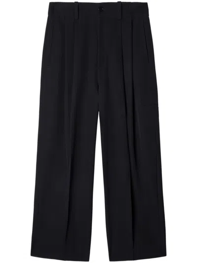 OFF-WHITE BLACK TAILORED TROUSERS
