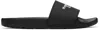 Off-white This That Embossed Rubber Slides In Black - White