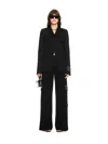 Off-white Black Toybox Wool Cargo Jacket In Black