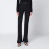 Off-white Black Trousers With Off Logo In Black