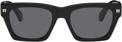 Off-white Oeri13x Valdez Sunglasses Sunglasses In Black Dark Grey