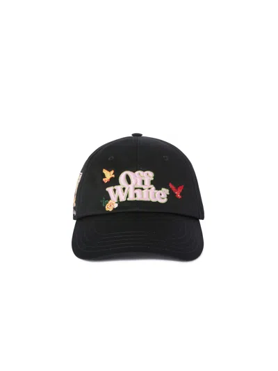 Off-white Black Varsity Baseball Cap
