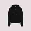 Off-white Hooded Sweatshirt Featuring Graphic Print In Black