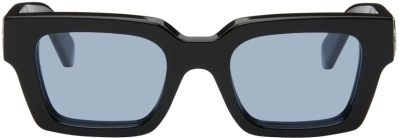 Off-white Black Virgil Sunglasses In Black Ligh