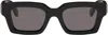 Off-white Black Silverstone Sunglasses In Black/logo White Dar