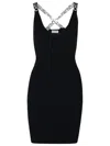 Off-white Black Viscose Blend Dress