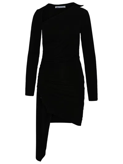 Off-white Black Viscose Blend Dress Women