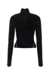 Off-white Black Viscose Blend Top
