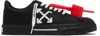 Off-white Black Vulcanized Low Sneakers In Multi