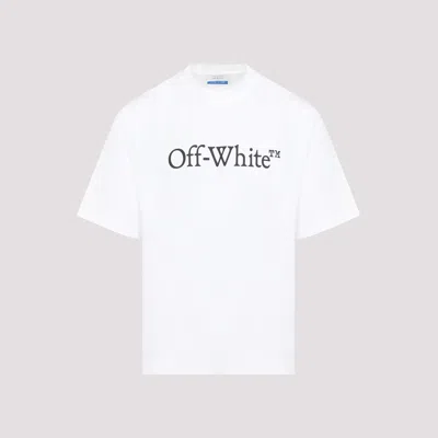 Off-white Black White Big Bookish Skate Cotton T-shirt