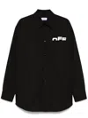 Off-white Off Shared Popl Over Shirt In Black