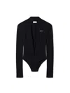Off-white Black Zero-zero Angel Body In Black