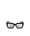 Off-white Black/dark Gray Mystic Sunglasses In Black