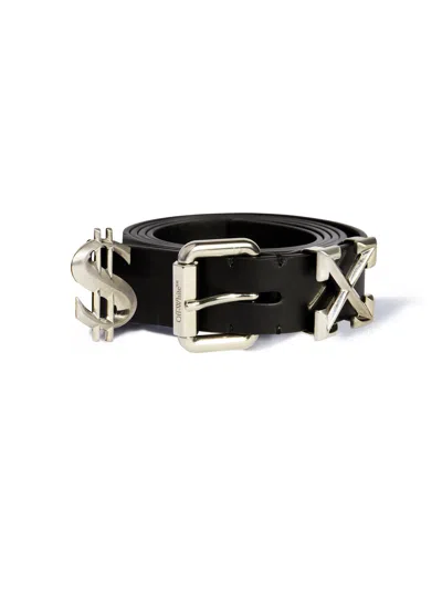 Off-white Black/silver $ex Belt