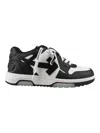 Off-white Black White Lace Up Sneakers In Blackwhite
