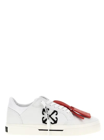 OFF-WHITE BLACKWHITE NEW LOW VULCANIZED SNEAKERS