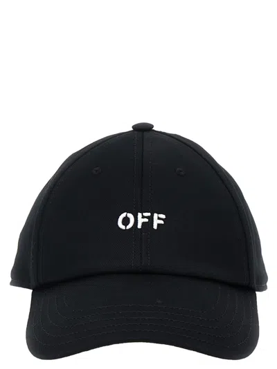 OFF-WHITE BLACKWHITE OFF STAMP CAP