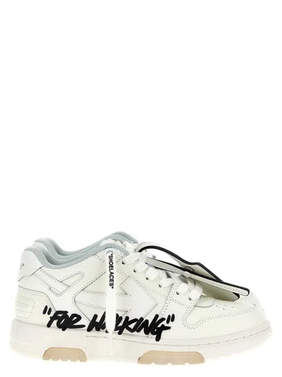 OFF-WHITE WOMEN BLACKWHITE OUT OF OFFICE SNEAKERS, 2.5 LUXURY SNEAKERS FOR WOMEN DARVEYS