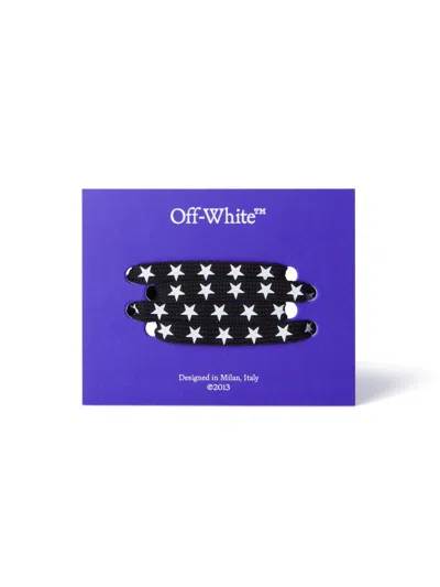 Off-white Black/white Star Laces