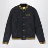 Off-white 'arrow Sketch' Nylon Bomber Jacket Kids In Black