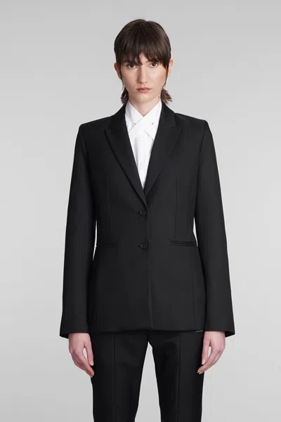 Off-white Blazer In Black Polyester