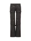 Off-white Blend Cargo Zip Pants