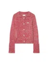 Off-white Blend Knit Jkt In Multi