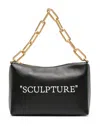 Off-white Black Block Shoulder Bag In Black