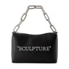 Off-white Sac Block Quote - Off White - Cuir - Noir/argenté