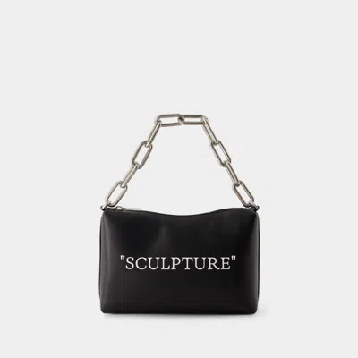 Off-white Block Quote Bag In Black