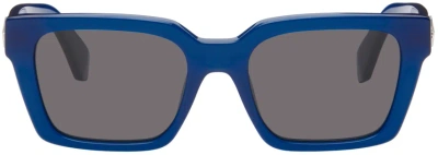 Off-white Blue Branson Sunglasses In Blue Dark Grey