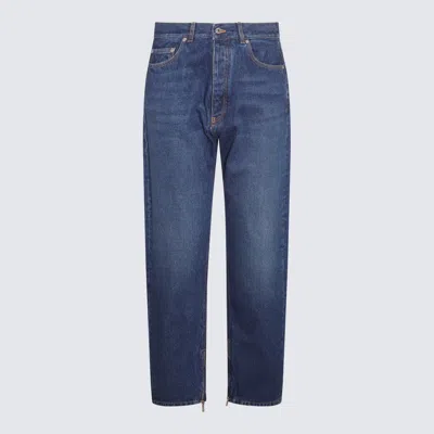 OFF-WHITE OFF-WHITE BLUE DENIM JEANS