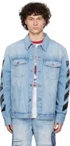 Off-white Off White Shirts In Navy Blue