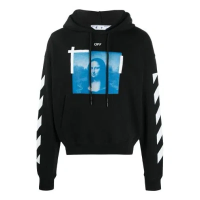 Off-white Blue Monalisa Over Hood 'black'