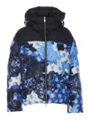Off-white Blue Padded Down Jacket In Azul