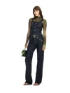 Off-white Off White Women Susy Jeans In Blue