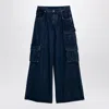 Off-white Wide-leg Cargo Pants