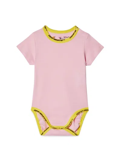 Off-white Babies' Body Mc Industrial In Pink