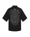 Off-white Off White Black Poplin Shirt In Black
