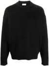 Off-white Body Stitch Jersey Sweatshirt In Schwarz