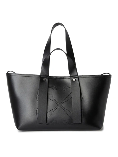 Off-white Bolso Shopping - Negro In Black