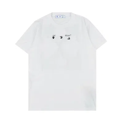 Pre-owned Off-white Bolt Arrow Short-sleeve Slim Tee 'white/green'