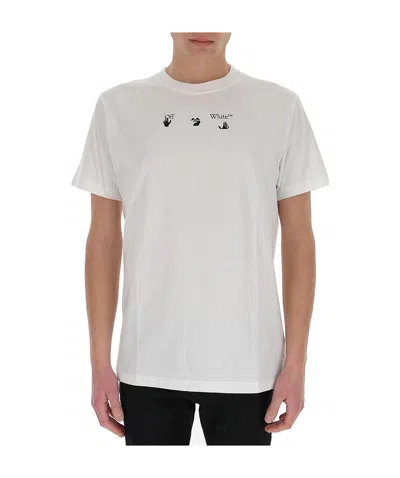 Off-white Bolt Arrows Print T-shirt In White