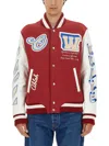 OFF-WHITE OFF-WHITE BOMBER JACKET WITH APPLIQUÉ