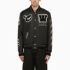 OFF-WHITE OFF-WHITE™ BOMBER JACKET WITH PATCHES