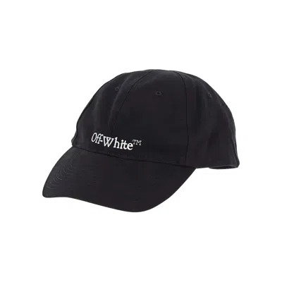 Pre-owned Off-white Bookish Base Cap 'black'