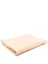Off-white Bookish Bath Towel In Orange